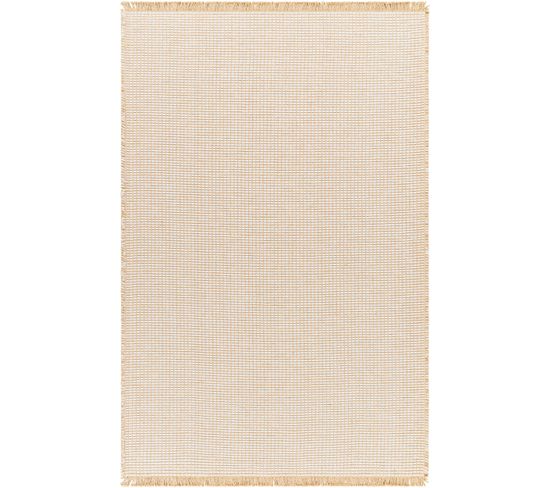 Tapis Bohème En Jute Marron Clair, Taupe 120x170