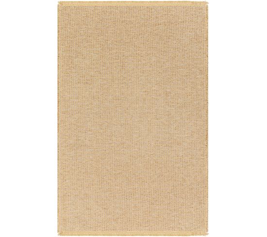 Tapis Bohème En Jute Marron Clair, Brun Clair 160x213