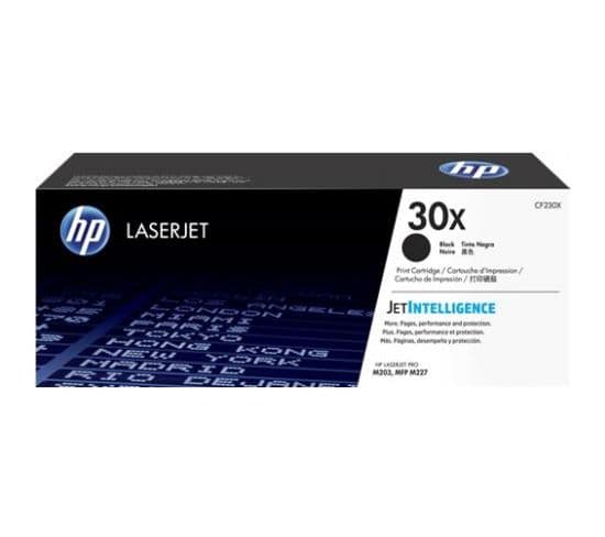 Toner Laserjet Noir Authentique N° 30x Grande Capacité Cf230x Pour Laserjet M203 Laserjet Pro M227