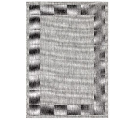 Tapis de salon design LINO - Gris - 200x280 Cm