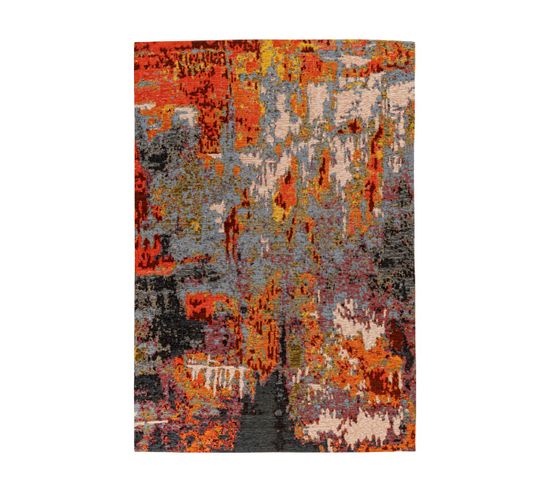 Tapis Moderne Prima En Acrylique - Rouge - 120x170 Cm