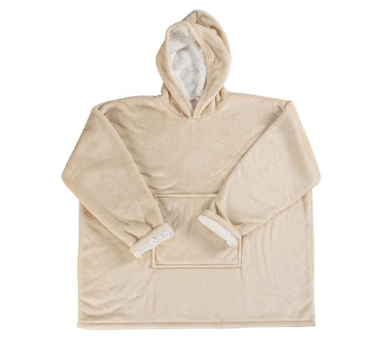 Sweat à capuche VAL Beige