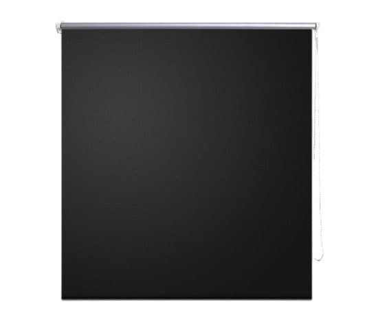 Store Enrouleur Noir Occultant 140 X 230 Cm Fenêtre Rideau Pare-vue Volet Roulant 02_0004352