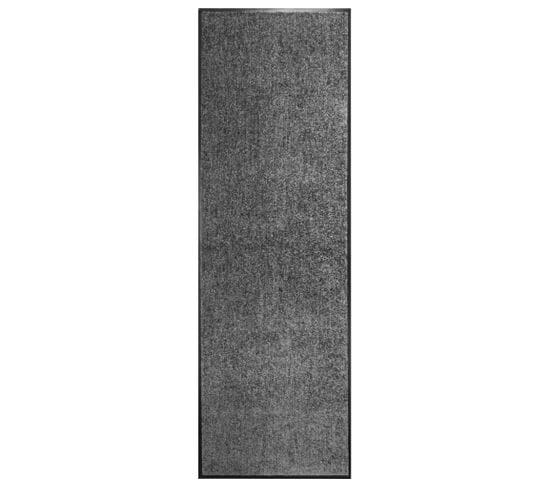 Paillasson Lavable Anthracite 60x180 Cm Dec023180