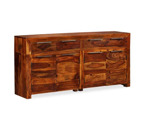 Buffet Bahut Armoire Console Meuble De Rangement Bois Massif De Sesham 160 Cm 4402094