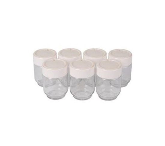 Lot De 7 Pots Pour Yaourtière Moulinex - A14a03