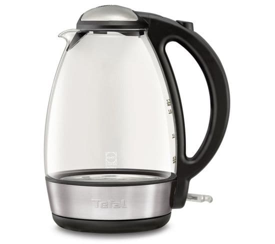 Bouilloire Sans Fil 1.7l 2400w Inox Noir - Ki720810