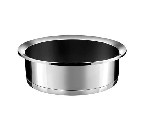 Ycône - Sauteuse 24cm Inox Revêtement Greblon C3