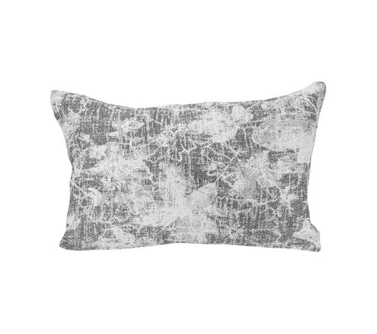 Housse De Coussin Albigny Beige X Graphite 40 X 60 Cm Gris Foncé, Beige