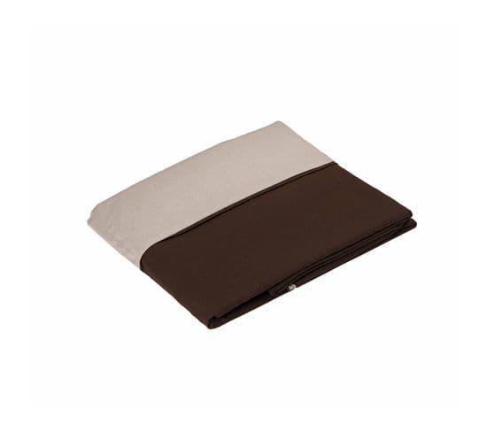 Housse De Couette Alabama Café X Galet 240 X 260 Cm Marron, Beige