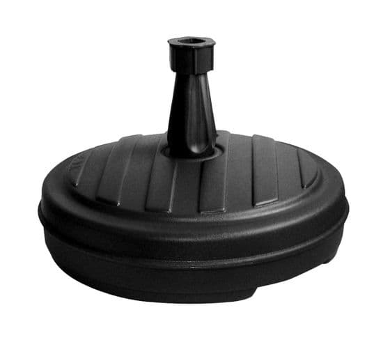 Pied De Parasol Rond En Plastique À Remplir 13 L - Anthracite