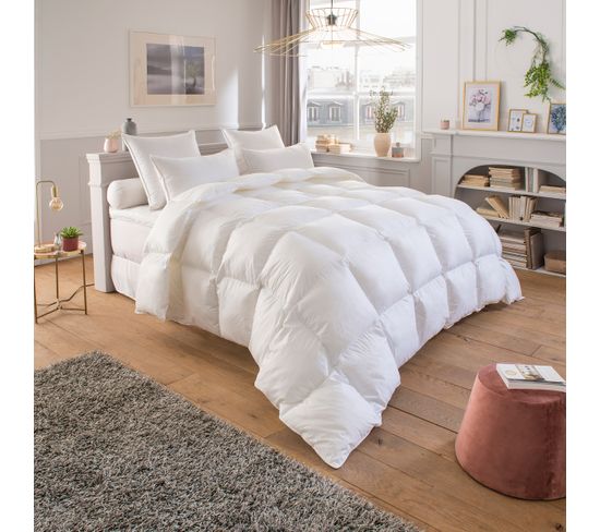 Couette Annapurna 70% Duvet - Temperee 200 X 200 Cm Blanc