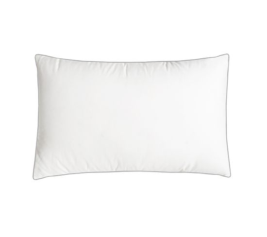 Oreiller Moelleux Toucher Duvet - Coton - Arsène 50 X 70 Cm Blanc