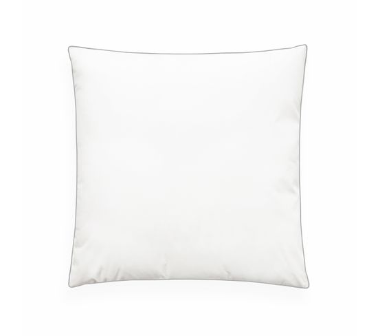 Oreiller Moelleux Toucher Duvet - Coton - Arsène 60 X 60 Cm Blanc