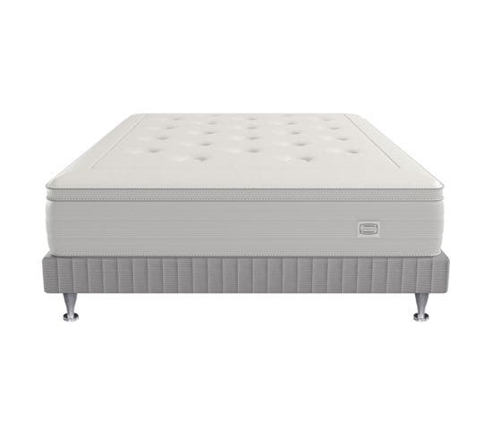 Ens Reflexion 90x190 Matelas H33 Ressort Ensachés, Ferme, Sommier