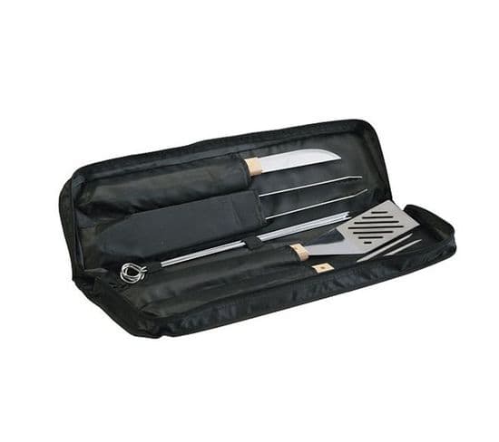 Set De 5 Ustensiles De Barbecue En Sacoche Campingaz