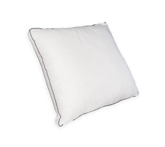 Songe - Oreiller Premium Moelleux Effet Duvet - Couleur - Blanc, Dimensions - 65x65cm