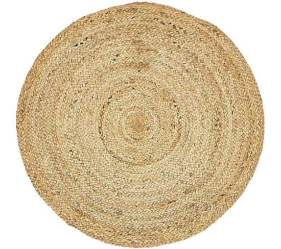 Tapis Rond En Jute Naturelle D150 cm