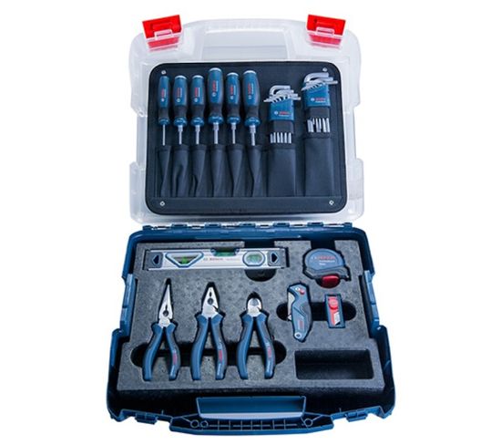 Set D'outils à Main 40 Pièces L-case - Bosch - 1600a016bw