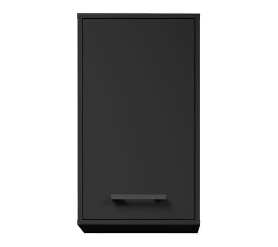 Haut 40 cm 1 porte ONYX noir