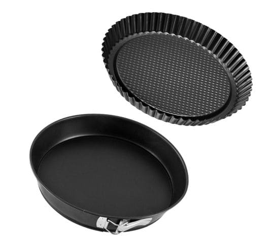 Moule Charnière, Moule à Tarte Black Metallic