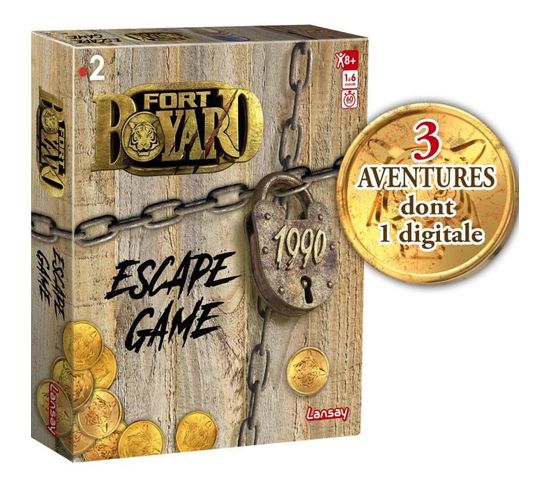 Jeu De Société Escape Game Fort Boyard À Partir De 8 Ans