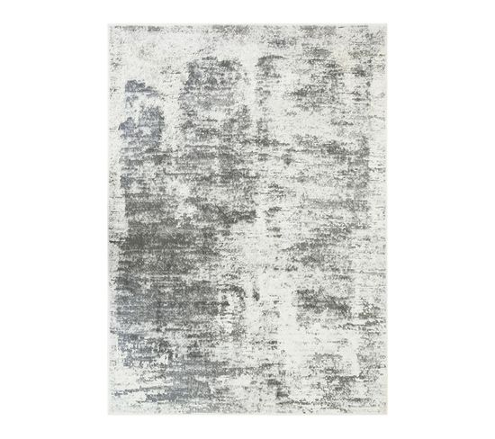 Tapis Extra-doux Effet Brume Gris 120x170 - Vestale Brumes