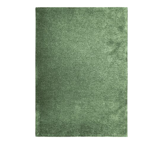 Tapis Lumineux Vert Bouteille 120x170 - Solance