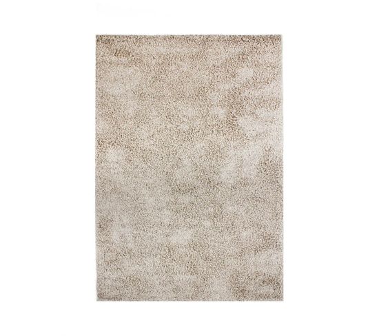 Tapis Toucher Laine Extra-doux Beige 133x190 - First Shaty