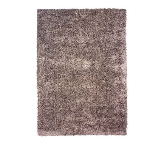 Tapis à Poils Longs Toucher Laineux Beige 190x200 - Scandinave