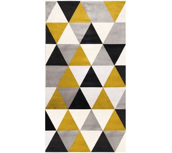 Tapis - 80 X 150 Cm - Jaune