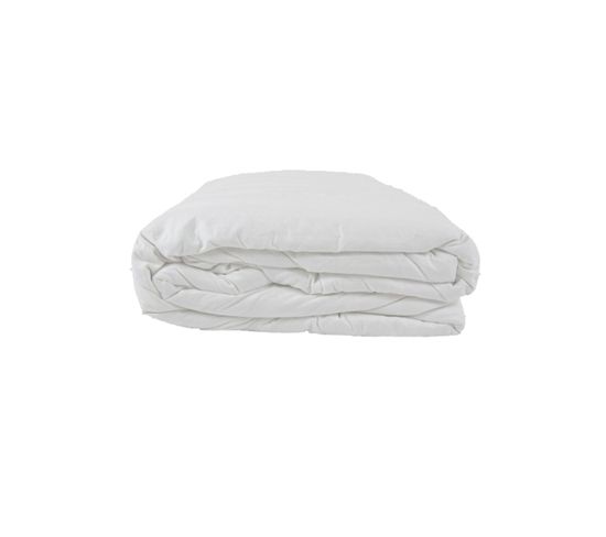 Couette Anti-acariens De 400g/m² - 260x240 Cm - Blanc