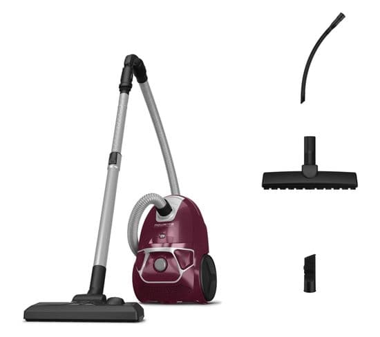 Aspirateur Traineau 900w 75db Prune - Ro3969ea