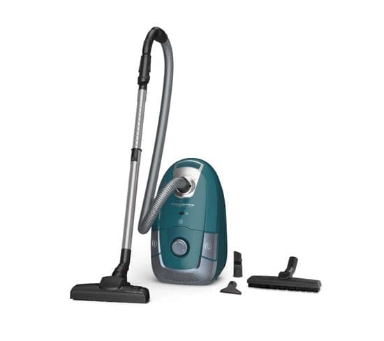 Aspirateur Traineau 70db Bleu/gris - Ro3142ea