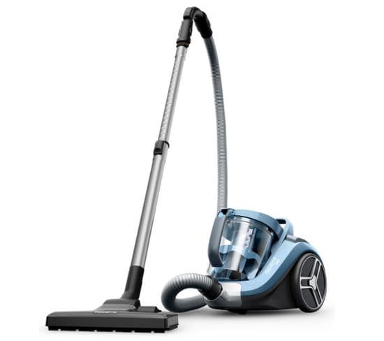 Aspirateur Sans Sac 900w 75db Bleu - Ro4b11ea