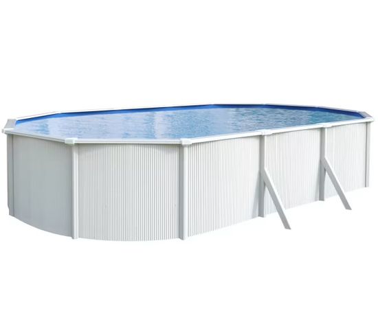 Piscine Métal Hors Sol 7,90 X 4,85 M X 1,20 M - Pi5135