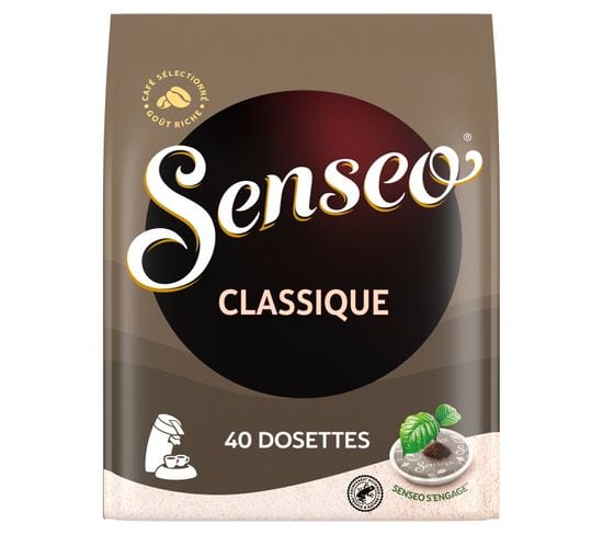 Dosette café SENSEO SENSEO CLASSIQUE X40