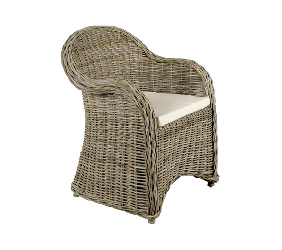 Fauteuil Gris En Poelet Arthur