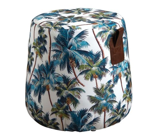 Pouf En Tissu Jungle