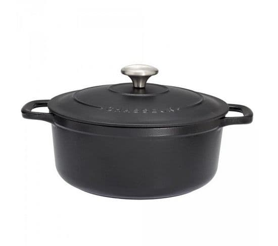 Cocotte Ronde En Fonte Émaillée 10cm Noir Sublime - Puc471001