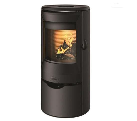 Poêle à Bois Fonte 8kw Noir - P948838