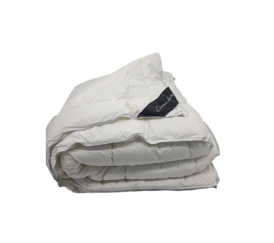 Ensemble De 2 Couettes 4 Saisons Coton Percale - 1 Personne 140x200 - Toutes Saisons - 2172/2812