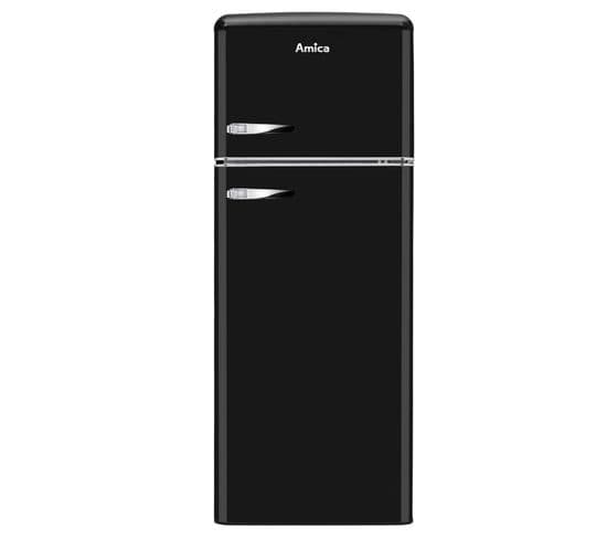 Réfrigérateur congélateur 246l Froid statique Noir - Ar 7252 N