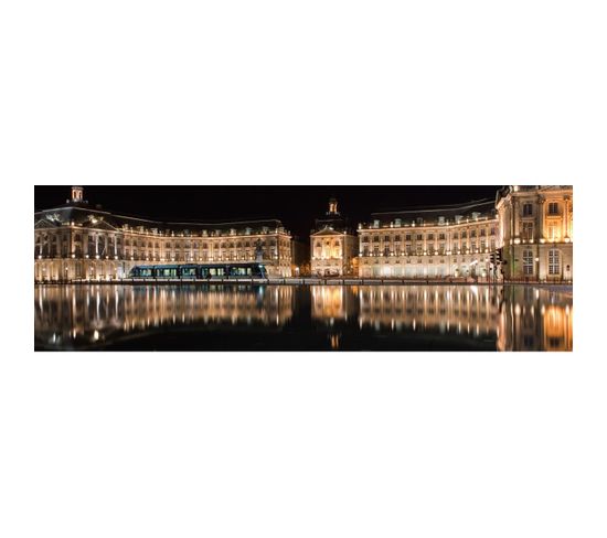 Tableau Sur Toile Place De Bordeaux 30x97 Cm