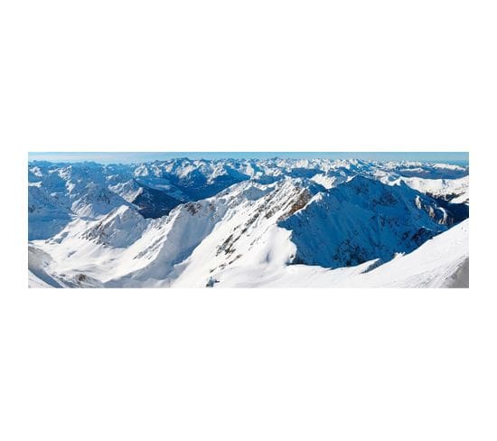 Tableau Sur Toile Chemin Des Pyrénnées 30x97 Cm