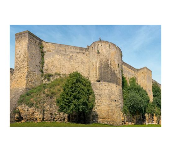 Tableau Sur Toile Château De Caen 45x65 Cm