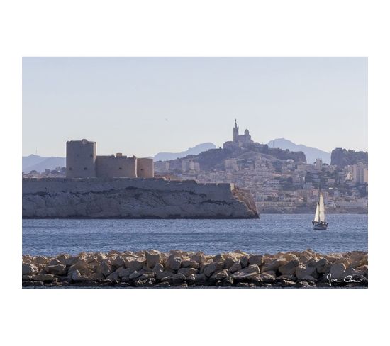 Tableau Sur Toile Marseille De Frioul 65x97 Cm