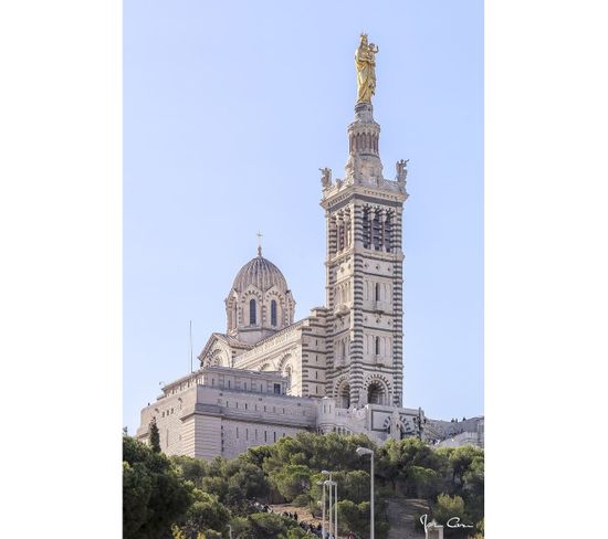 Tableau Sur Toile Notre-dame De La Garde 45x65 Cm