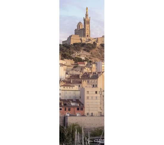 Tableau Sur Toile Notre-dame De Marseille 30x97 Cm