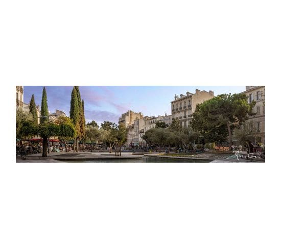 Tableau Sur Toile Fontaine Saint-julien 30x97 Cm